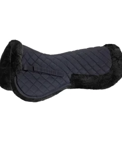 SHOWMASTER Amortisseur en polaire Teddy noir/noir