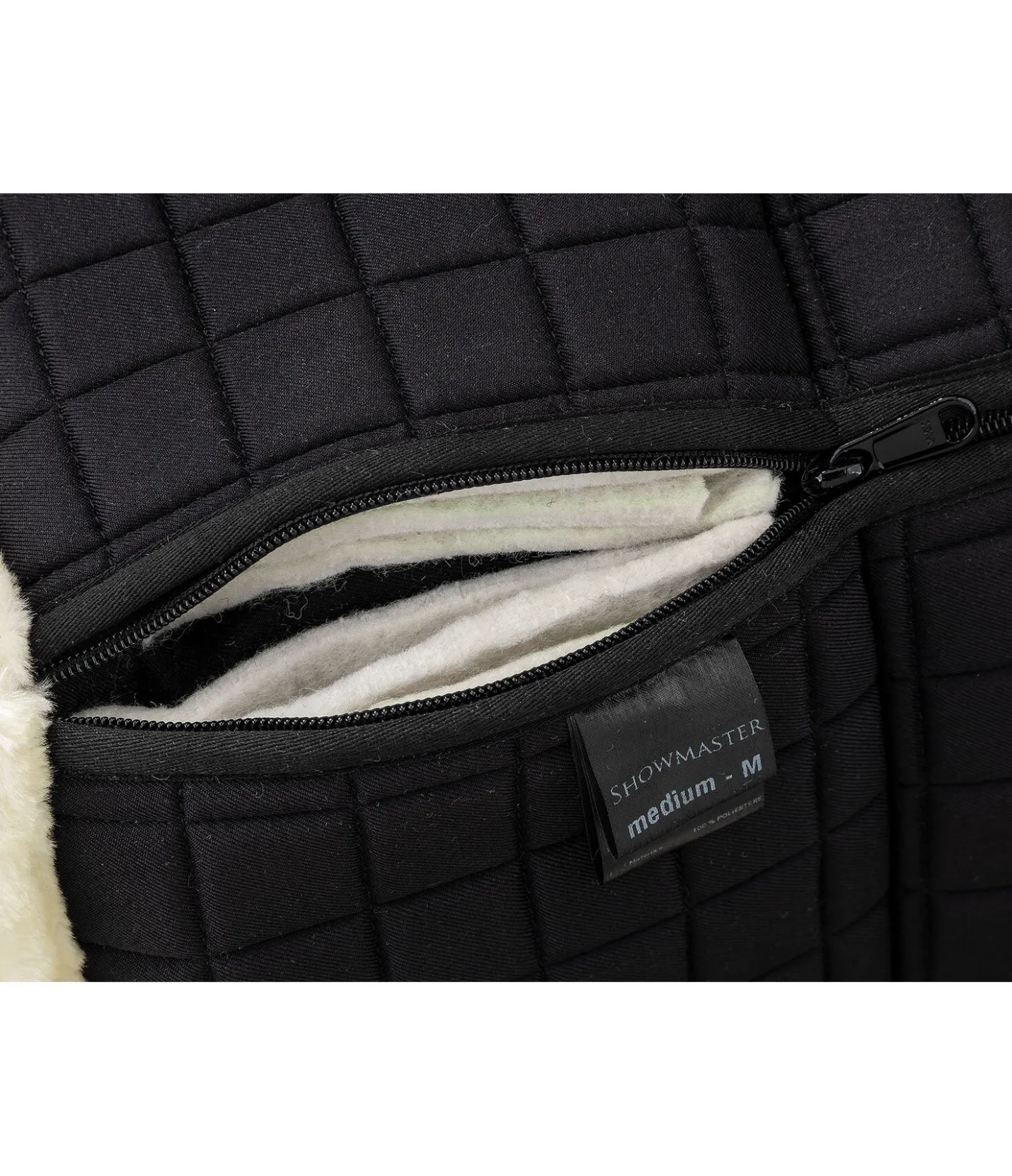 SHOWMASTER Amortisseur correcteur en polaire Teddy nature New
