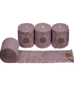 Felix Bühler Bandes en polaire Knitted rose givrée New