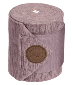 Felix Bühler Bandes en polaire Knitted rose givrée New