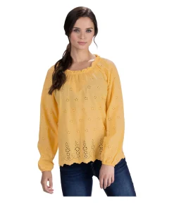 STONEDEEK Blouse Angie mangue dorée New
