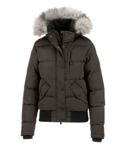 Felix Bühler Blouson à capuche Rachel olive foncée Hot