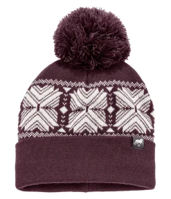 FENGUR Bonnet Norway Spirit mauve bordeaux Best