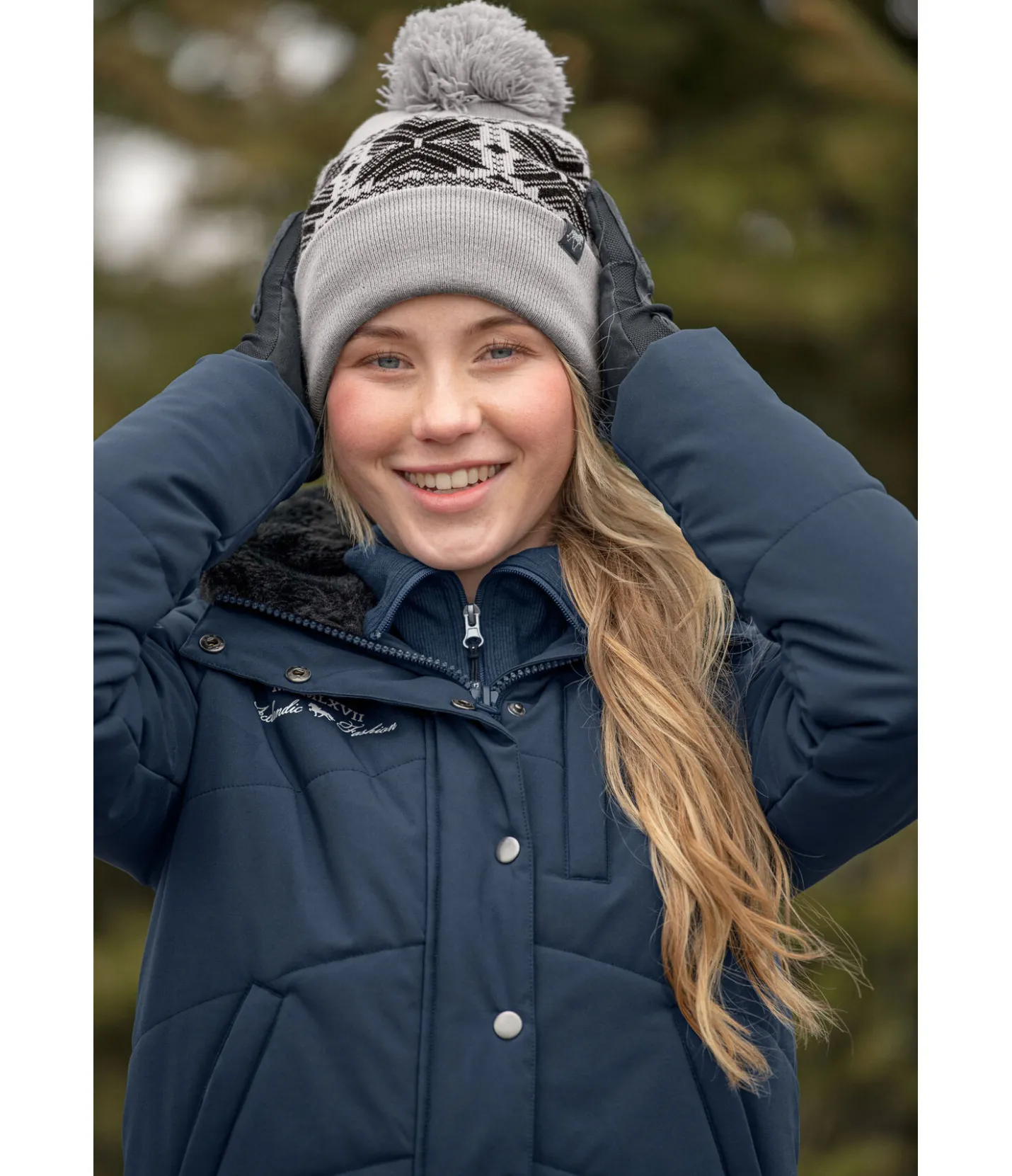 FENGUR Bonnet Norway Spirit gris nuage Best