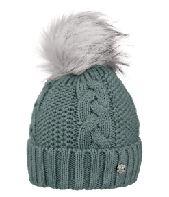 Felix Bühler Bonnet à pompon Inke vert jade Online