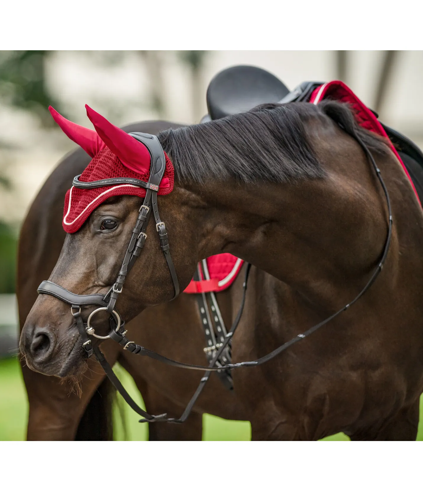 SHOWMASTER Bonnet anti-mouches Basic cerise Online
