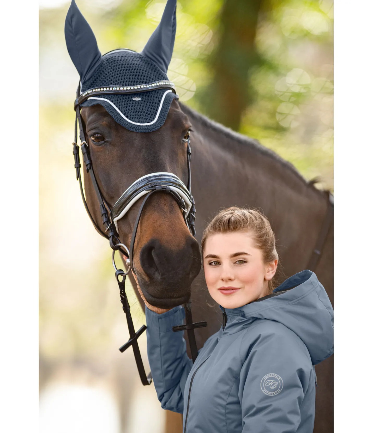 SHOWMASTER Bonnet anti-mouches Basic denim clair Best