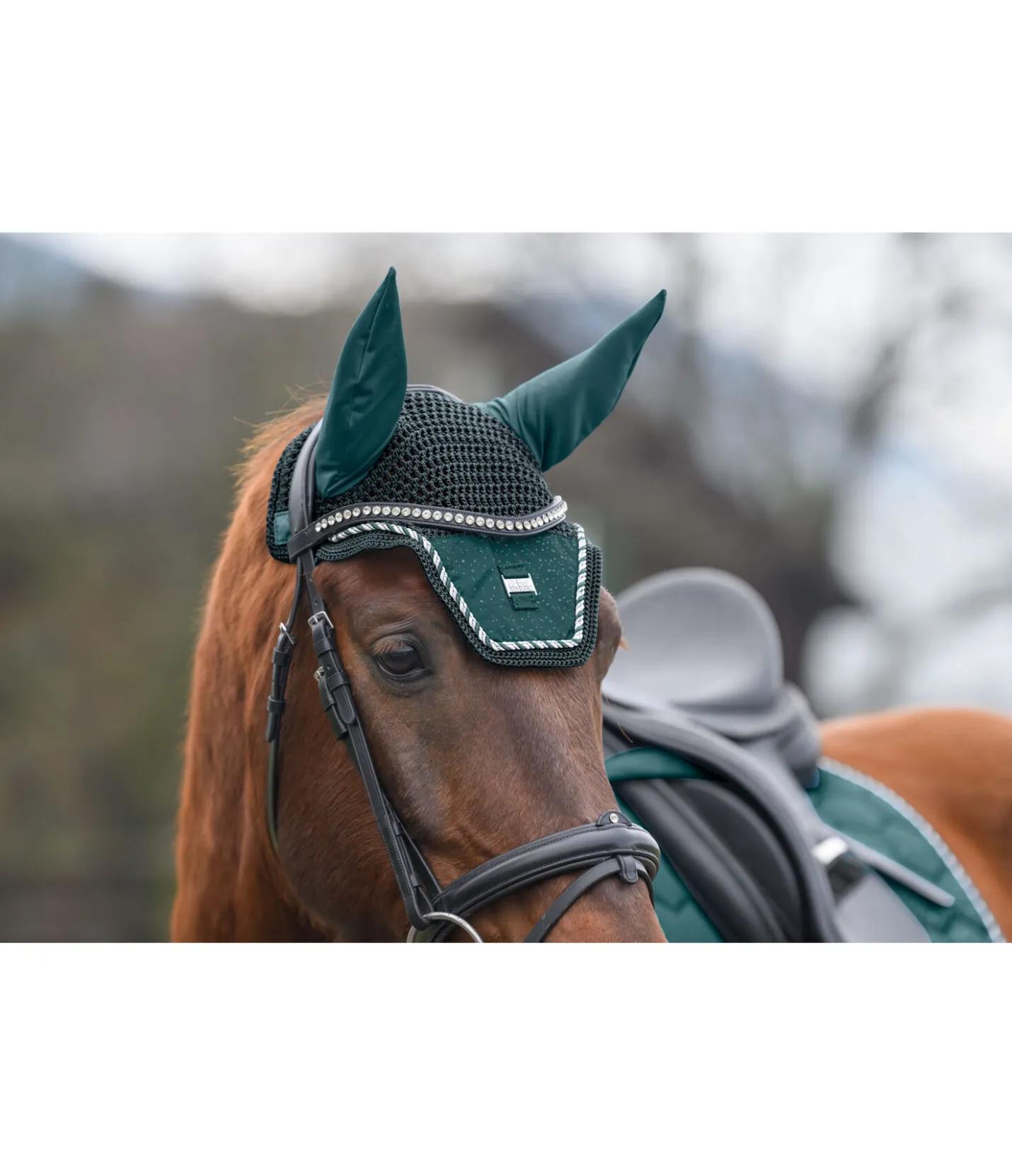 Felix Bühler Bonnet anti-mouches Sparkling II vert tropical Clearance