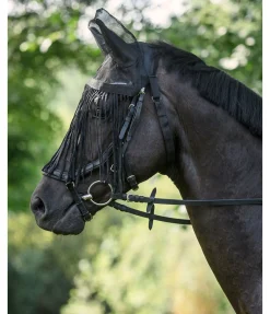SHOWMASTER Bonnet chasse-mouches noir New