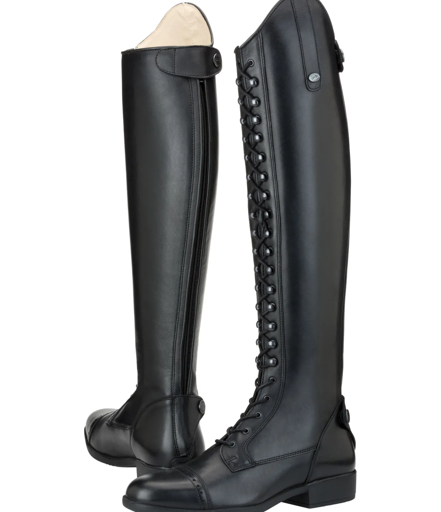 Felix Bühler Bottes à lacets Monza noir Hot