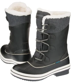 STEEDS Bottes d'écurie d'hiver Siberia II noir Hot