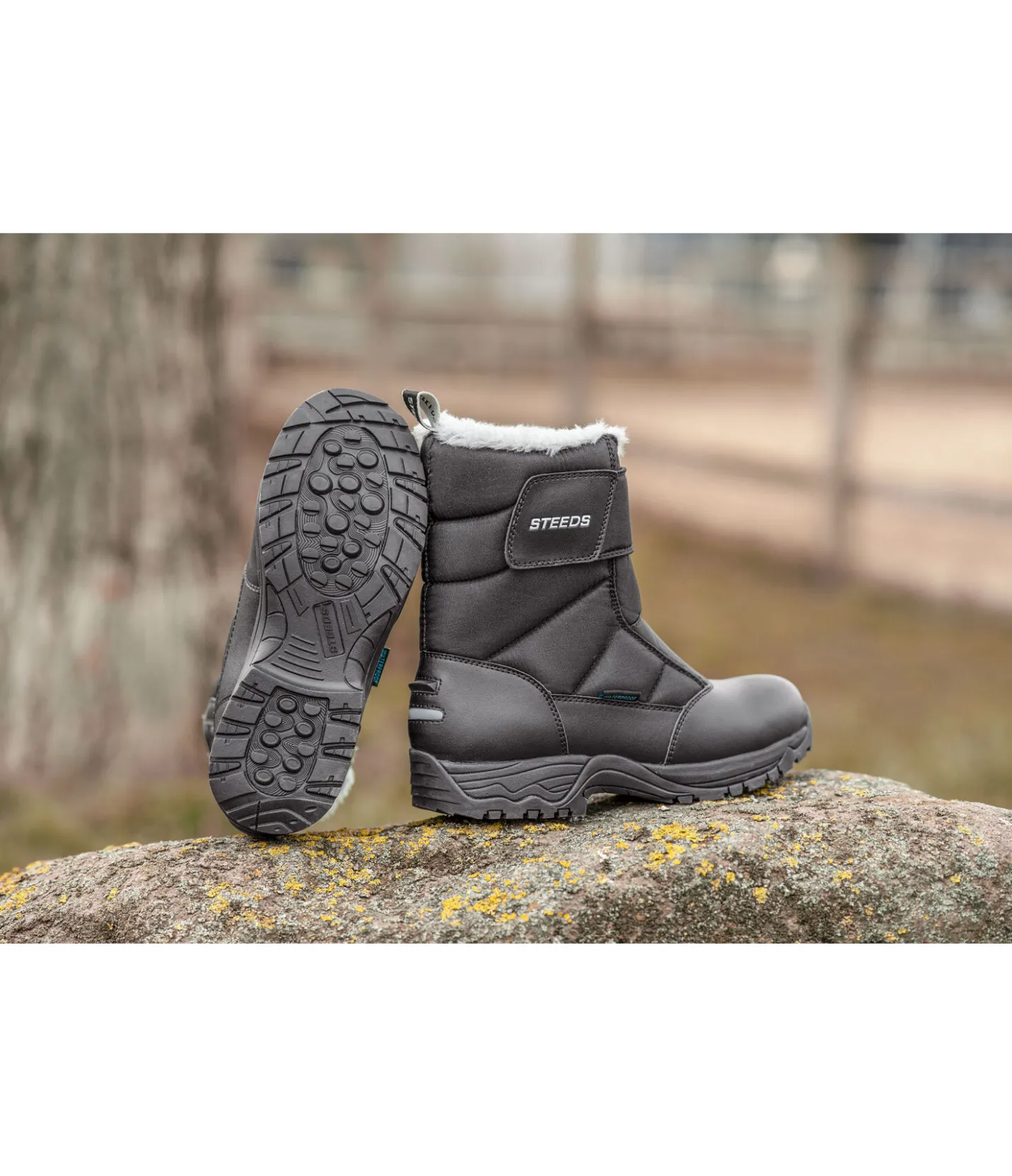 STEEDS Bottes d'hiver thermiques Rider Midcut II noir Online