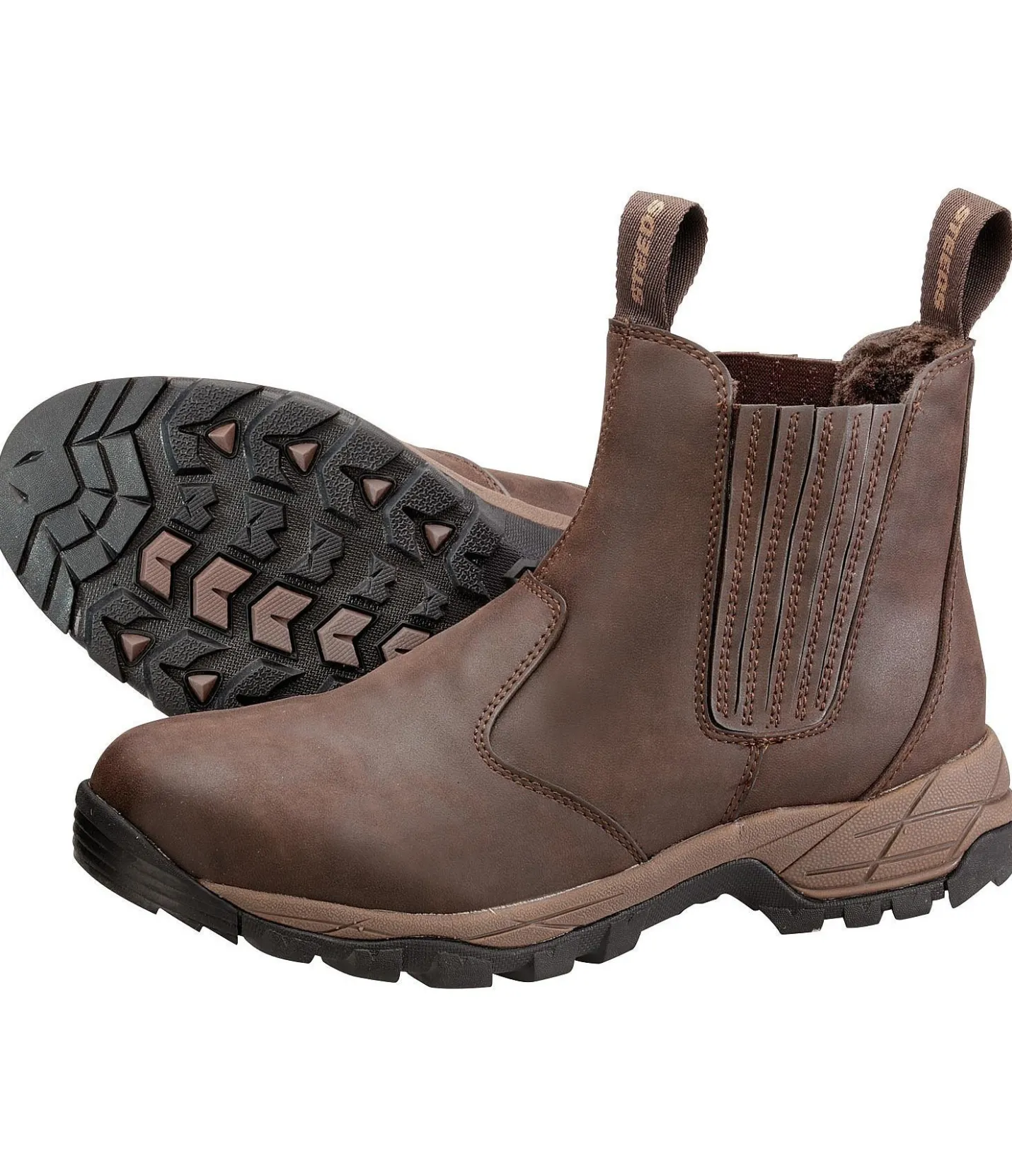 STEEDS Bottines d'hiver Ice Rider marron foncé Clearance