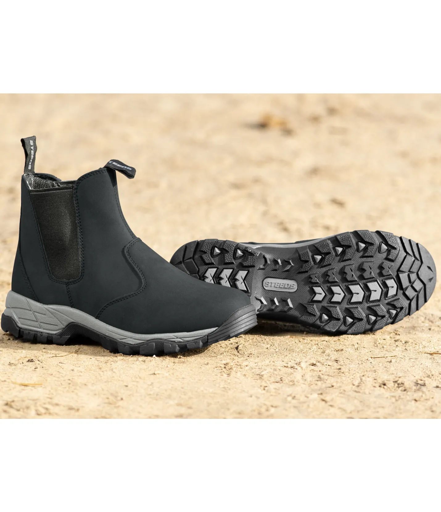 STEEDS Bottines d'équitation à enfiler Trail noir Outlet