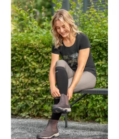 STEEDS Bottines zippées Cosy marron foncé Online