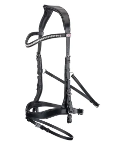 CLARIDGE HOUSE Bridon avec noseband amovible Berlin noir/argenté
