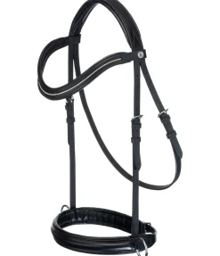 SHOWMASTER Bridon sans embouchure Gentle Connection noir Clearance
