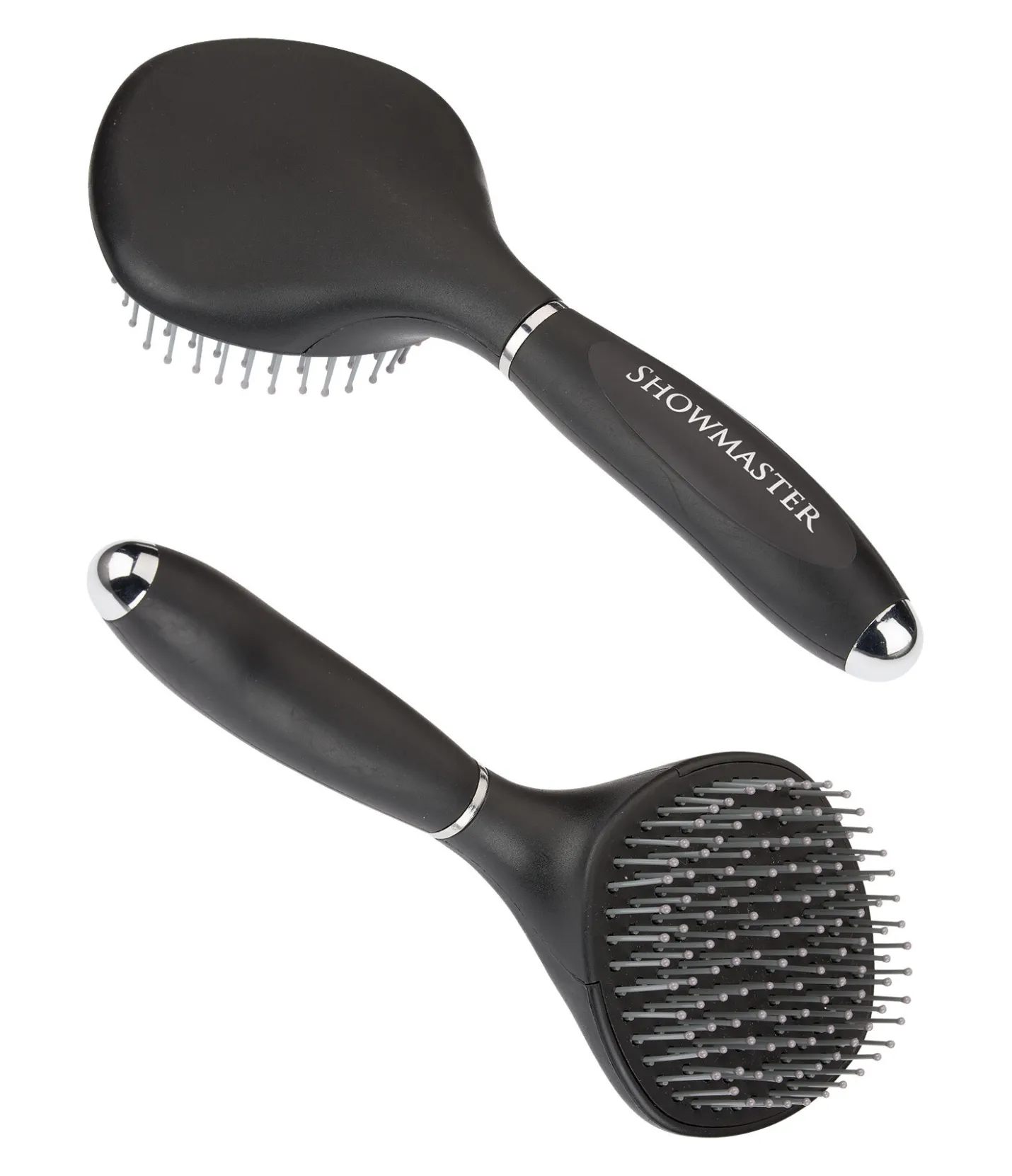 SHOWMASTER Brosse pour crinière et queue Premium noir New