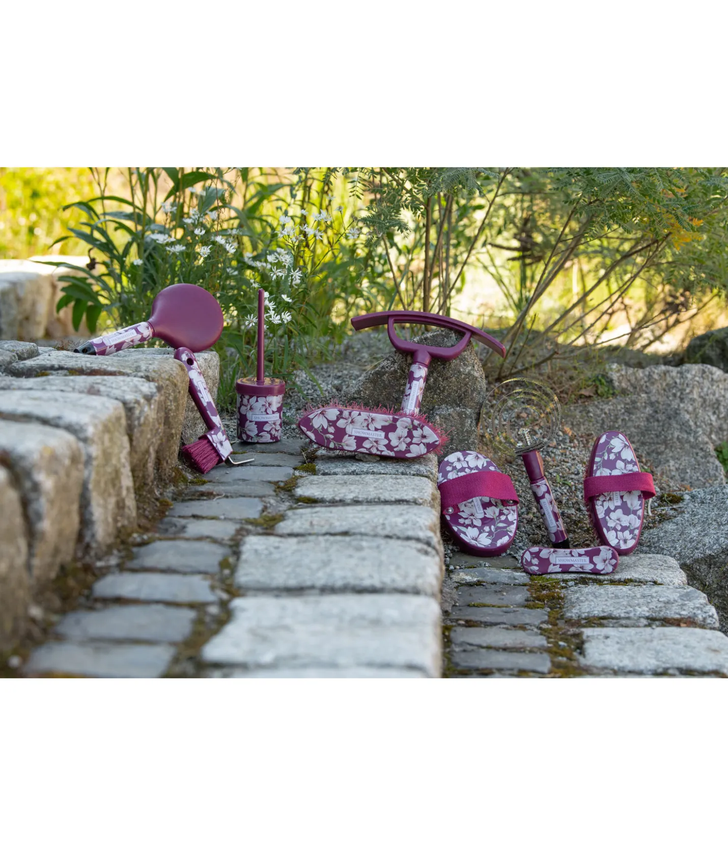 SHOWMASTER Brosse pour crinière et queue Pink Magnolia grenade Sale