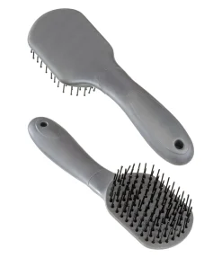 SHOWMASTER Brosse pour crins Soft carbone Hot