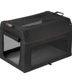 sugar dog Caisse de transport pliable Kansas noir New