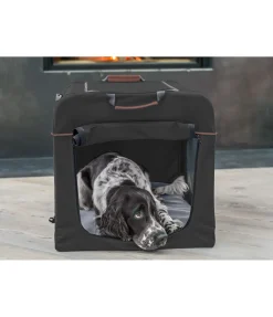 sugar dog Caisse de transport pliable Kansas noir New