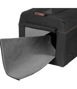 sugar dog Caisse de transport pliable Kansas noir New