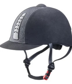 KNIGHTSBRIDGE Casque d'équitation Air III Sparkle noir