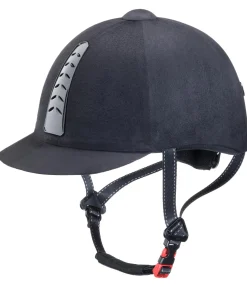 KNIGHTSBRIDGE Casque d'équitation Air III noir/noir Discount