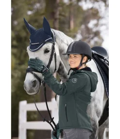 KNIGHTSBRIDGE Casque d'équitation Air III Crystal noir Outlet