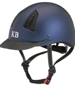 KNIGHTSBRIDGE Casque d'équitation Evident II navy métallique Best