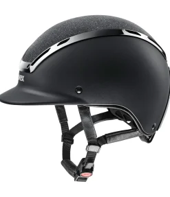 uvex Casque d'équitation exxeed starshine noir Hot