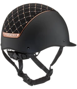 Felix Bühler Casque d'équitation ProNova III Diamond rose-doré Discount