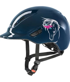 uvex Casque d'équitation enfant kidoxx flower navy Discount