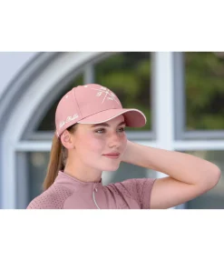 Felix Bühler Casquette Selin rose poudré