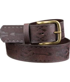 STONEDEEK Ceinture Maya marron foncé Sale