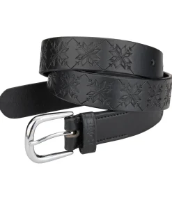 FENGUR Ceinture en cuir noir Online