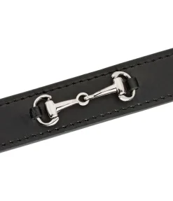 Felix Bühler Ceinture en cuir Celia noir Discount