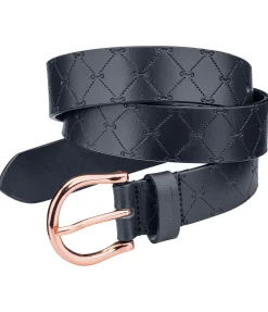Felix Bühler Ceinture en cuir Micaela navy Clearance