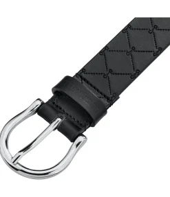 Felix Bühler Ceinture en cuir Micaela noir Hot