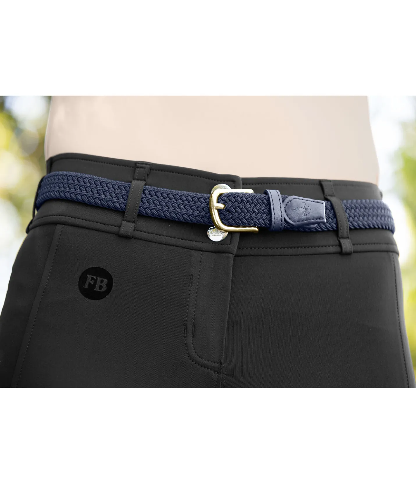 Felix Bühler Ceinture stretch fine Andy navy Best