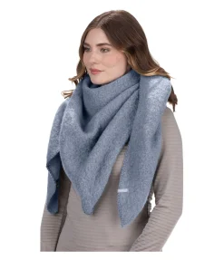 Felix Bühler Écharpe Bella bleu fumée Outlet