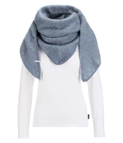 Felix Bühler Écharpe Bella bleu fumée Outlet