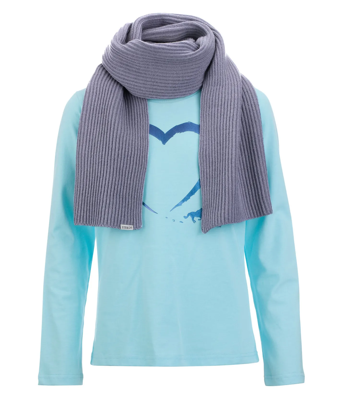 STEEDS Écharpe enfant Fritzi II bleu arctique