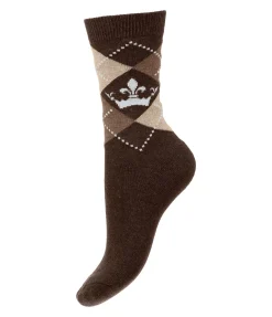 Felix Bühler Chaussettes chocolat noir Hot