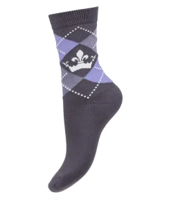 Felix Bühler Chaussettes violet foncé Hot