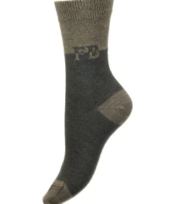 Felix Bühler Chaussettes à base de laine mérinos Ina forêt