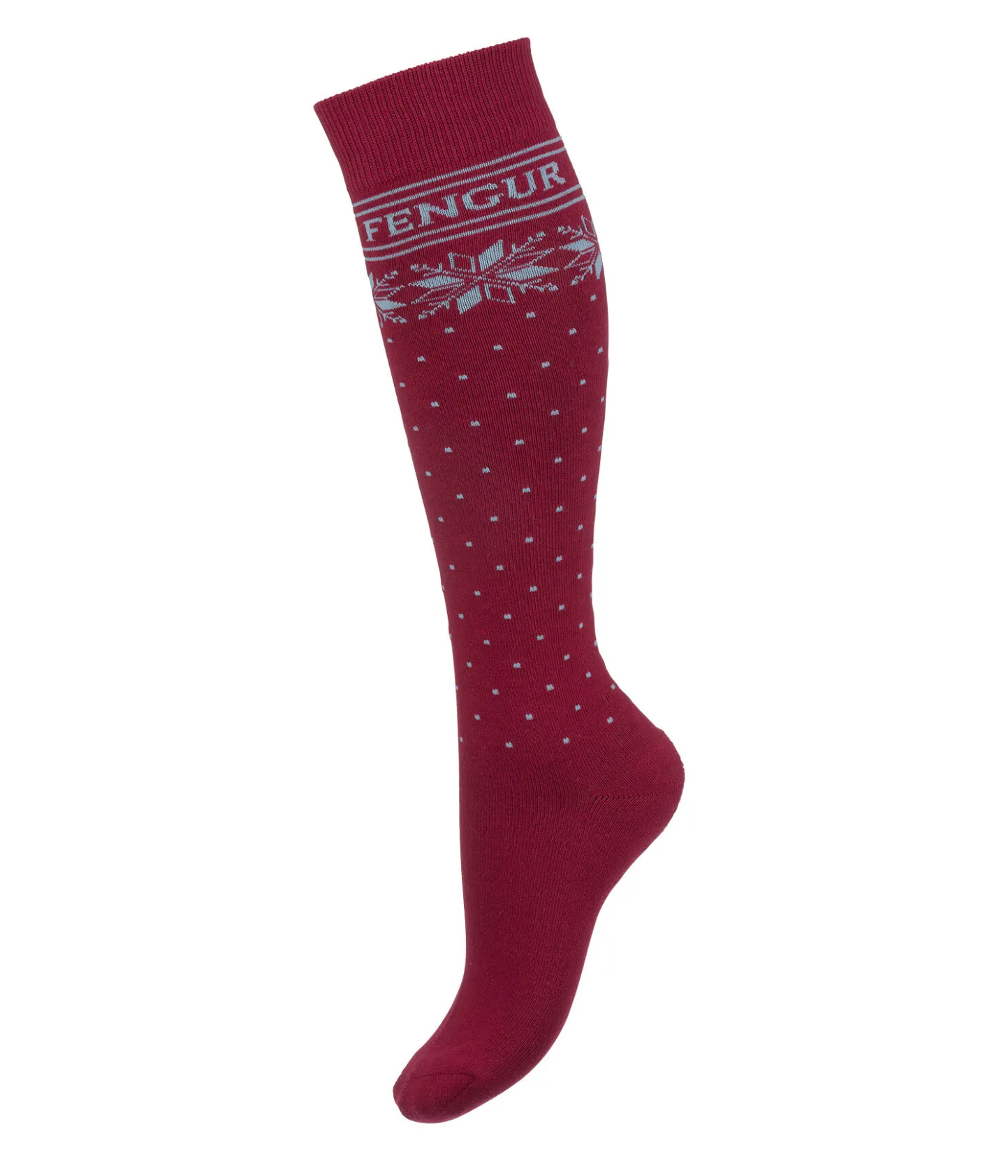 FENGUR Chaussettes Norway Spirit cabernet New