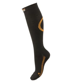 Felix Bühler Chaussettes de compression hautes Ceramic Rehab noir Sale