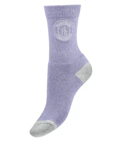 Felix Bühler Chaussettes d'hiver Ina lavande givré Best